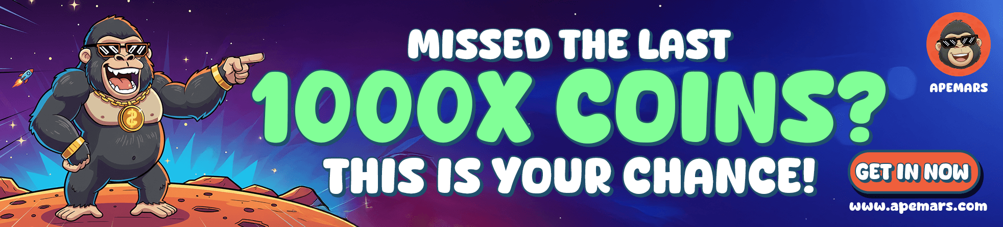 Didn’t Catch Litecoin or Ethereum? Grab APEMARS Stage 12 at $0.00012506 for 4,200% ROI – Top 100x Crypto To Buy In March