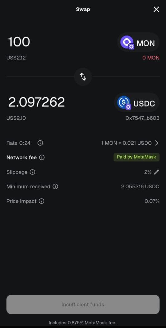Phantom Says Goodbye To Monad, MetaMask Says "We'll Pay Your Gas”