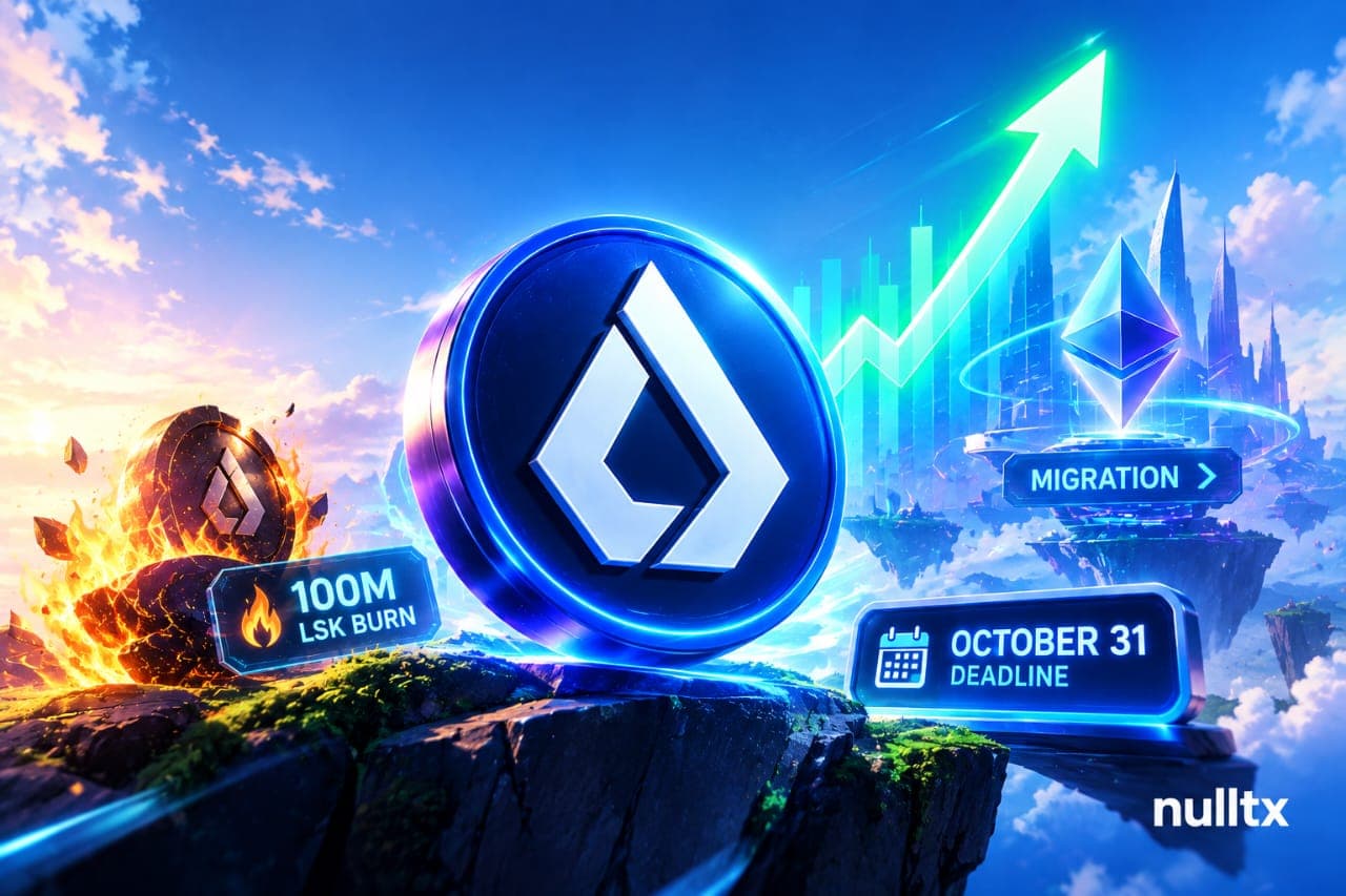 Behind LSK 500% Spike: Why Lisk’s Rebrand and 100M Token Burn Signal a Structural Shift
