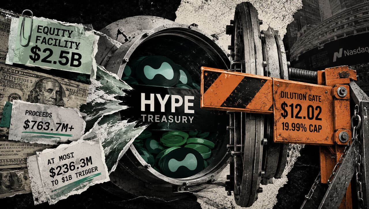 Hyperliquid Strategies expands equity facility to $2.5B