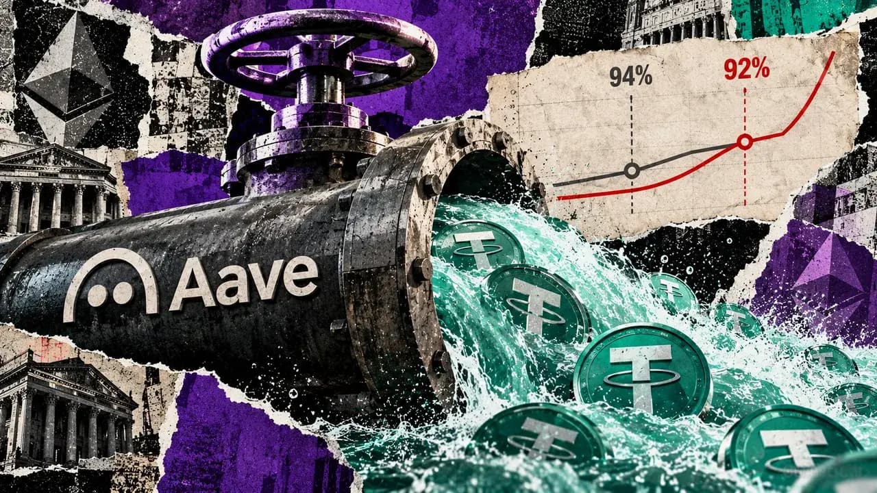 Aave changes USDT borrowing rules and loan costs suddenly jump