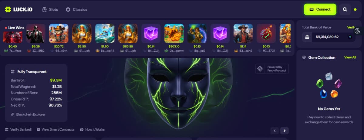 Exposed Solana’s casino Luck.io is shutting down, urges players to withdraw funds ASAP