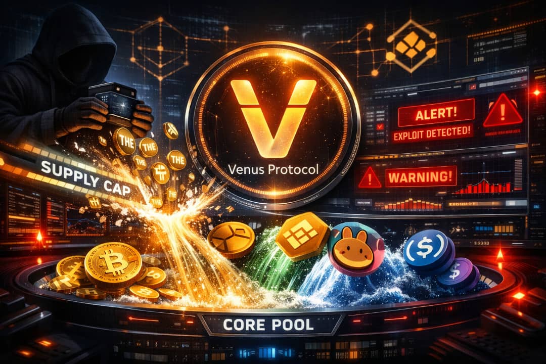Venus Protocol Hit by Suspected $3.7M Exploit After Supply Cap Manipulation