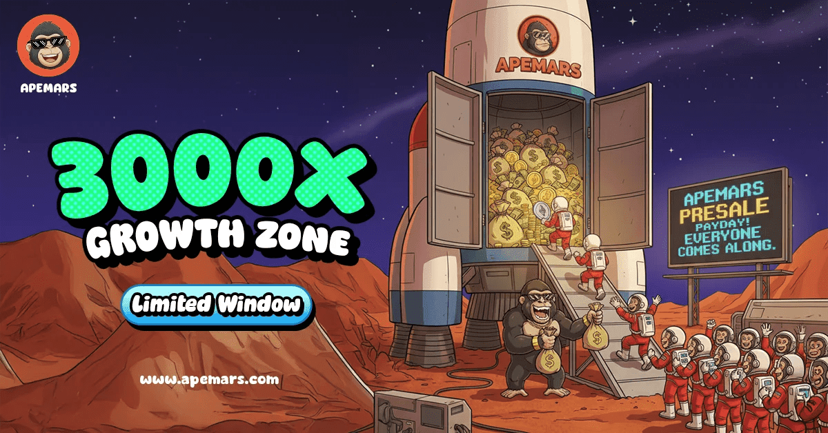 Didn’t Catch Litecoin or Ethereum? Grab APEMARS Stage 12 at $0.00012506 for 4,200% ROI – Top 100x Crypto To Buy In March