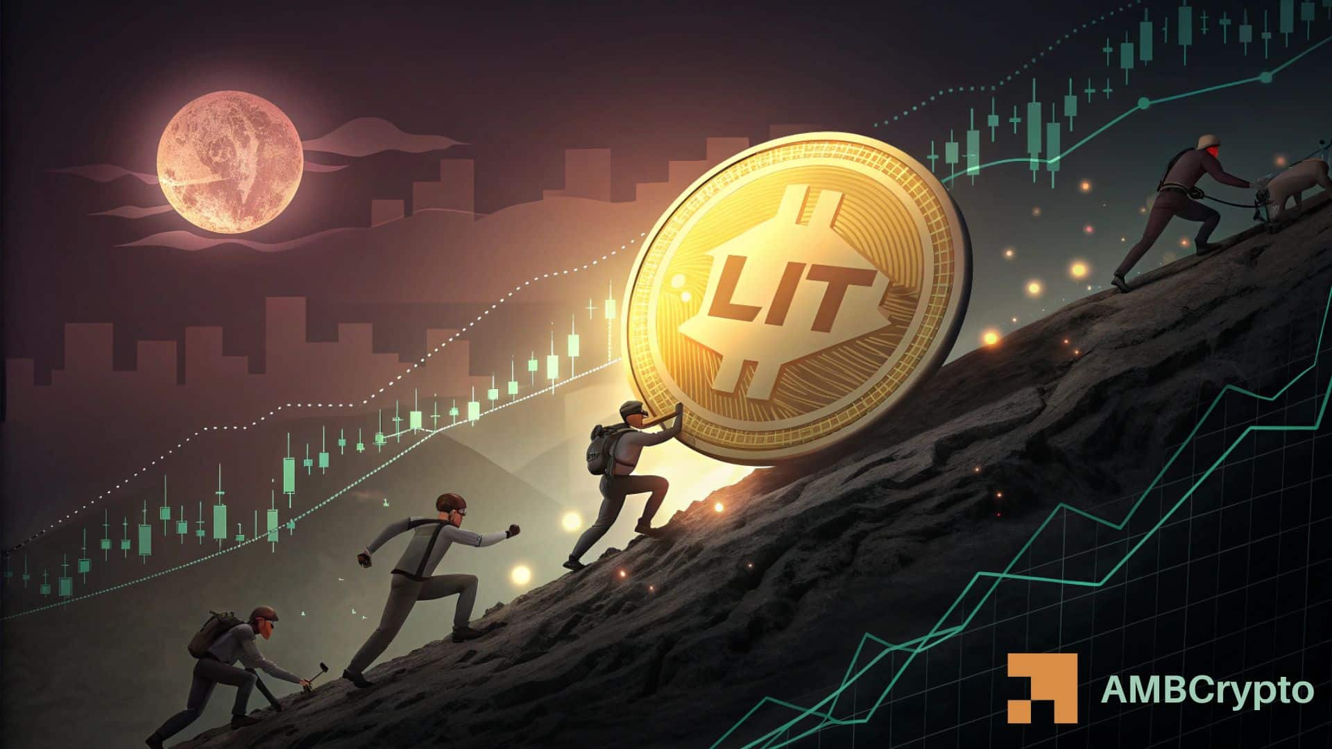Lighter up 12%: Is LIT ready to break channel resistance?