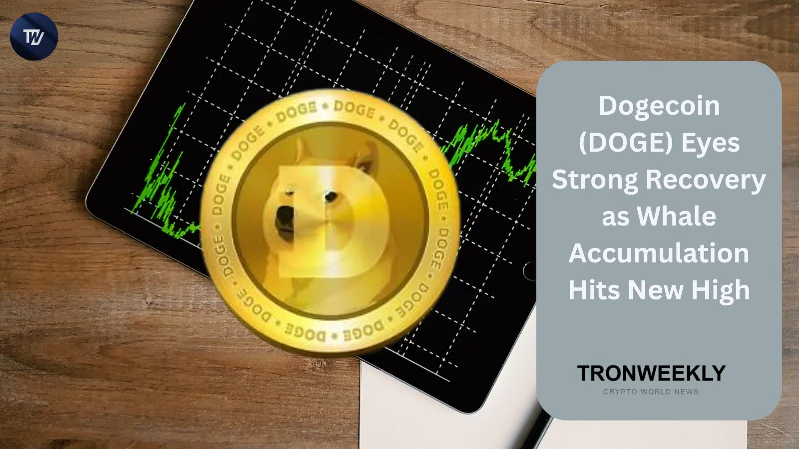 Dogecoin (DOGE) Eyes Strong Recovery as Whale Accumulation Hits New High