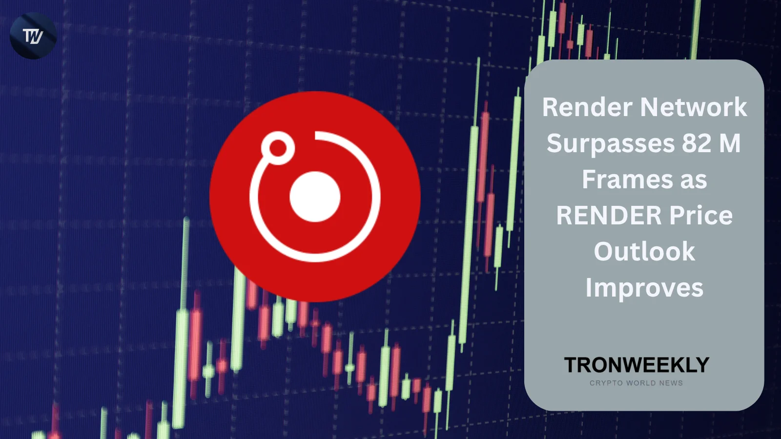 Render Network Surpasses 82 M Frames as RENDER Price Outlook Improves