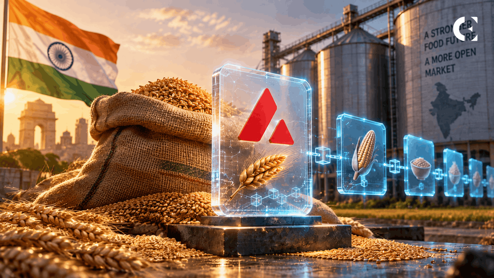 India is Tokenizing Grain on Avalanche: Could This Change Commodities Trading