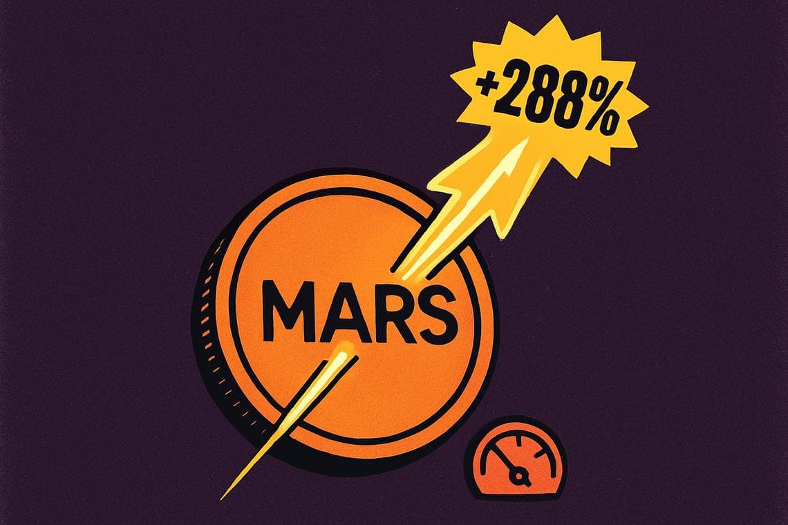 MarsCoin Binance Listing Drives 288% Price Surge