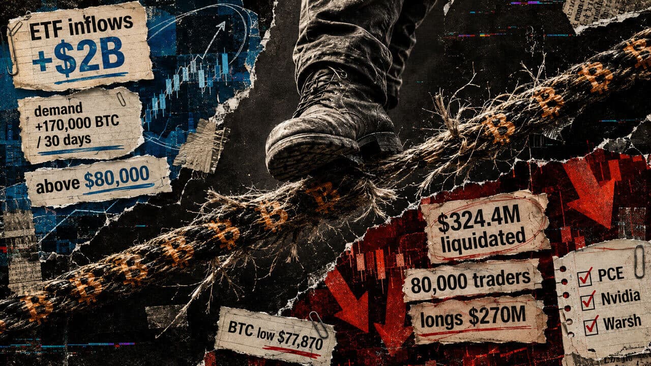 Bitcoin longs just got wiped after the $80,000 breakout