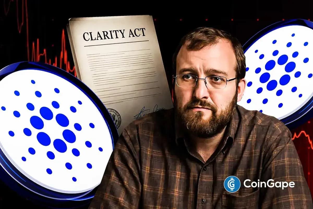 Cardano Price Drops as Hoskinson Warns Trump Narrative Threatens CLARITY Act