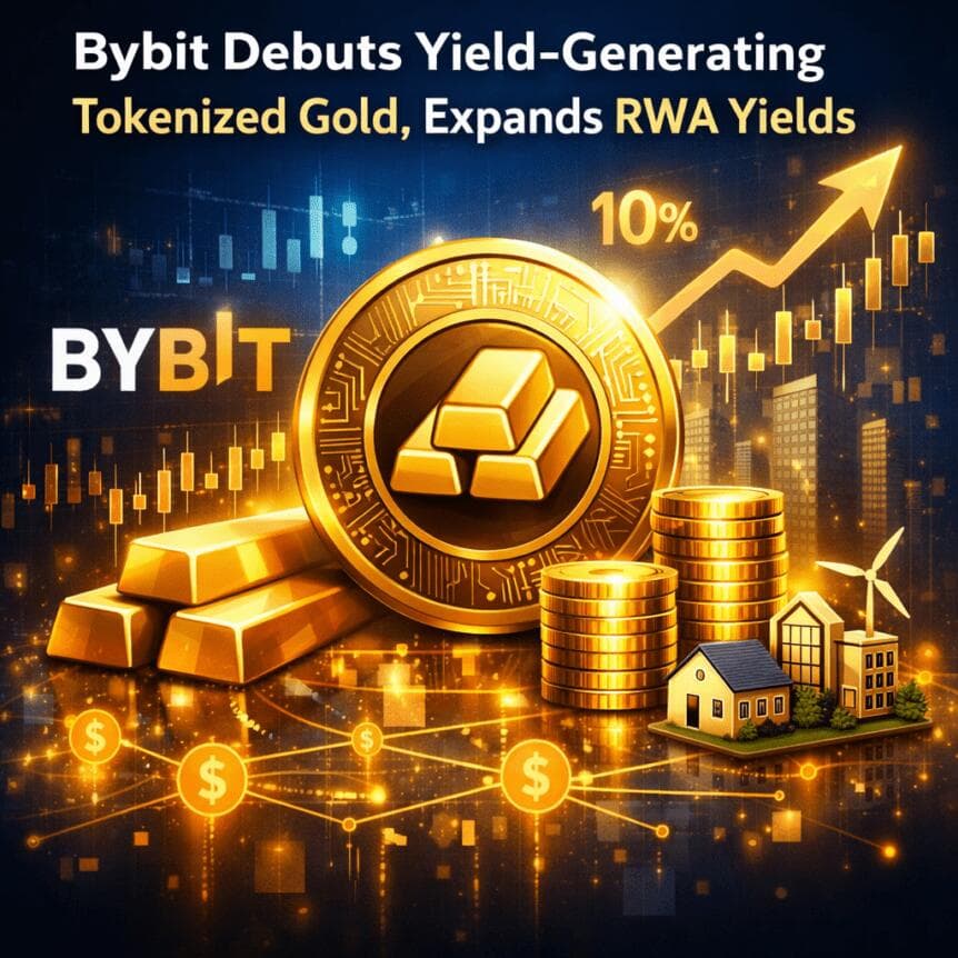 Bybit Debuts Yield-Generating Tokenized Gold, Expands RWA Yields