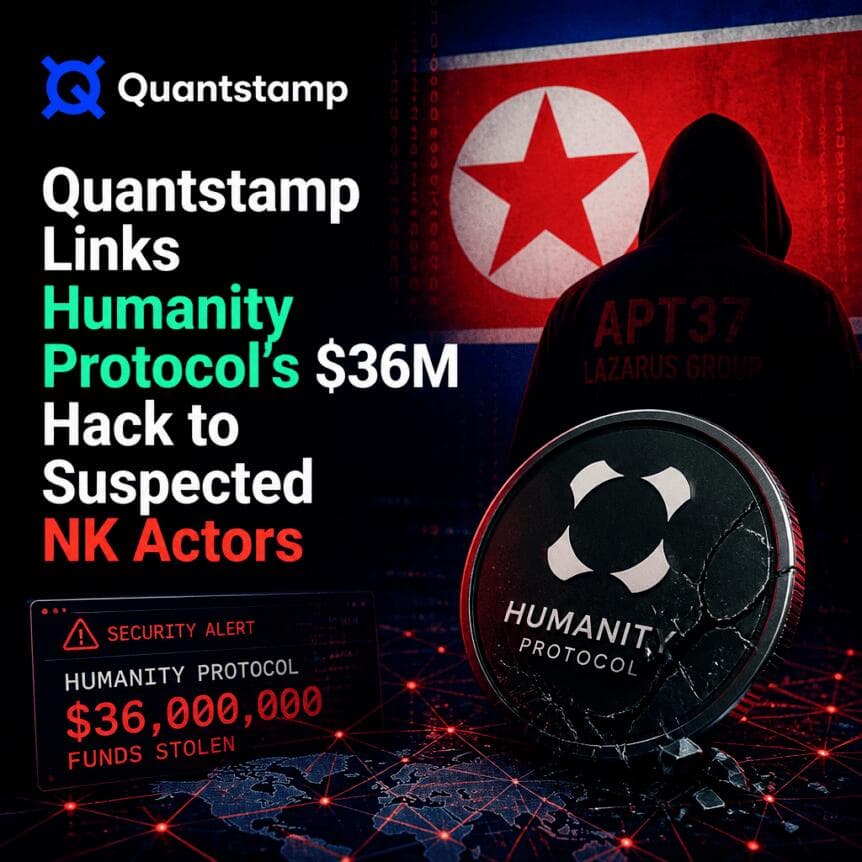 Quantstamp Links Humanity Protocol’s $36M Hack to Suspected NK Actors
