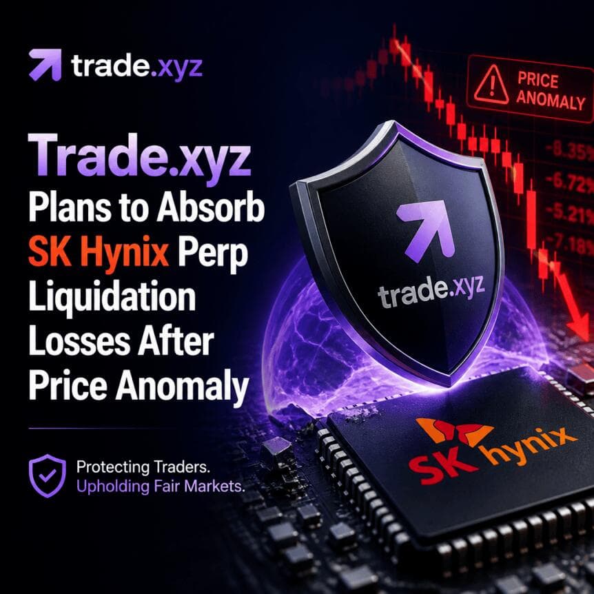 Trade.xyz Plans to Absorb SK Hynix Perp Liquidation Losses After Price Anomaly