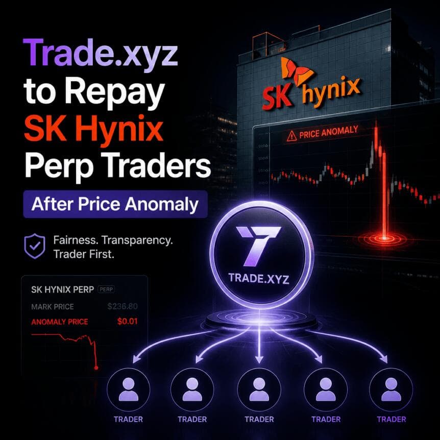 Trade.xyz to Repay SK Hynix Perp Traders After Price Anomaly