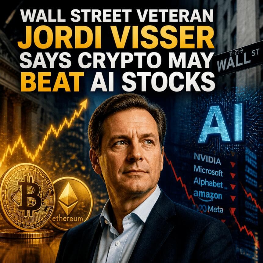 Wall Street Veteran Jordi Visser Says Crypto May Beat AI Stocks