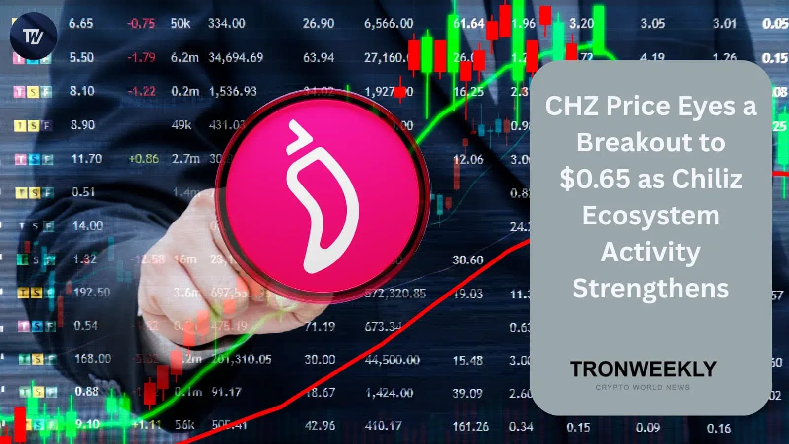 CHZ Price Eyes a Breakout to $0.65 as Chiliz Ecosystem Activity Strengthens