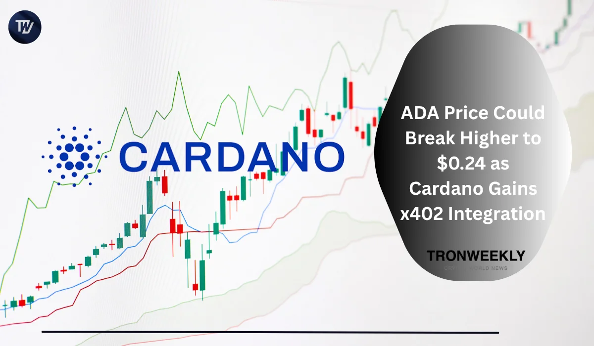 ADA Price Could Break Higher to $0.24 as Cardano Gains x402 Integration